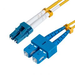 Microconnect FIB421007 cable de fibra optica 7 m LC SC OS2 Amarillo