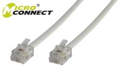 Microconnect MPK102 cable telefónico 2 m Blanco