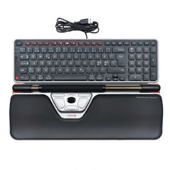 Contour Design RollerMouse Red Plus + Balance Wired teclado Ratón incluido USB QWERTY Nórdico Negro