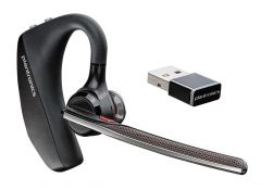 POLY Voyager 5200 UC Auriculares Inalámbrico Dentro de oído Oficina/Centro de llamadas Bluetooth Negro