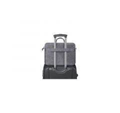 Bolso defender solid leather  gris 15,6"