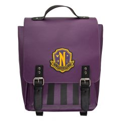 Wednesday mochila nevermore academy purple