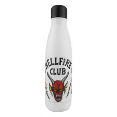 Stranger things botella termo hellfire club