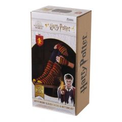 Harry potter kit de calcetines holgados y guantes gryffindor