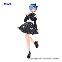 Re:zero starting life in another world estatua pvc trio-try-it rem girly outfit black 21 cm