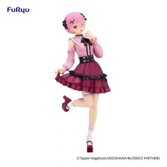 Re:zero starting life in another world estatua pvc trio-try-it rem girly outfit pink 21 cm