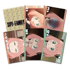 Spy x family baraja de naipes anya facial expressions