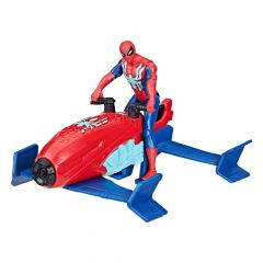 Spider-man epic hero series web splashers figura spider-man hydro jet blast 10 cm
