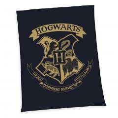 HERDING Harry Potter mantas 150 x 200 cm Poliéster Negro, Oro