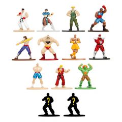 Street fighter figuras nano metalfigs diecast display 6 cm (24)