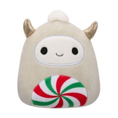 Squishmallows peluche white yeti with peppermint swirl belly 12 cm