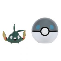 Pokémon clip'n'go poké balls trubbish & poké ball