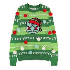 Pokemon sweatshirt christmas jumper bulbasaur talla s