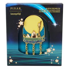 Disney by loungefly chapas esmaltadas 3" la luna glow in the dark limited edition 8 cm