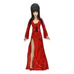 Elvira, mistress of the dark figura clothed red, fright, and boo 20 cm