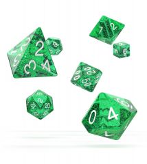 Oakie doakie dice dados rpg-set speckled - verde (7)
