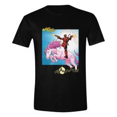 Deadpool camiseta unicorn battle talla m