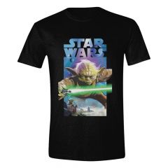 Star wars camiseta yoda poster talla s