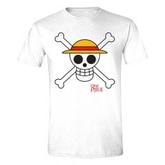 One piece camiseta skull logo talla s