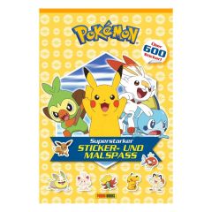 Pokémon libro superstarker sticker- und malspaß *edición alemán*