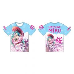 Hatsune miku camiseta hanami talla xxl
