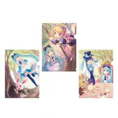 Vocaloid set de 3 fundas transparentes characters