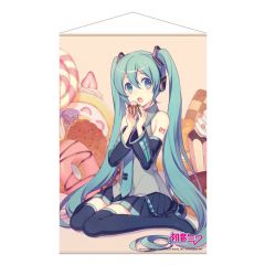 Vocaloid póster tela miku hatsune #3 60 x 90 cm