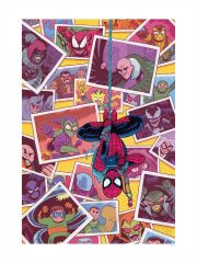 Marvel litografia the amazing spider-man 46 x 61 cm - sin marco