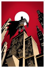 Dc comics litografia batman: the adventures continue 41 x 61 cm - sin marco