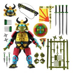 Tortugas ninja figura ultimates leo the sewer samurai 18 cm