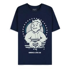 Fallout camiseta america lives on men's talla m