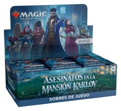 Magic the gathering asesinatos en la mansión karlov caja de sobres de juego (36) castellano