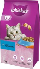 Whiskas cat adult with tuna - dry cat food - 7 kg