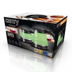 Camry Premium CR 1265 tetera eléctrica 0,5 L 750 W Negro, Verde