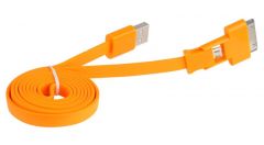 3GO C118 cable USB USB A Micro-USB B Naranja