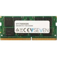 V7 4GB DDR4 PC4-17000 - 2133Mhz SO DIMM Notebook módulo de memoria - V7170004GBS