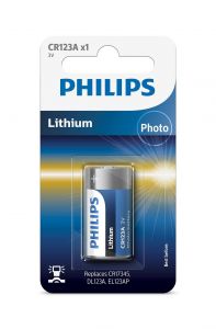 Philips Minicells CR123A/97 pila doméstica Batería de un solo uso Litio