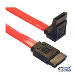 Cable sata nanocable 10.18.0202/ sata hembra - sata hembra/ 0.5m/ rojo