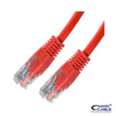 Nanocable 10.20.0100-R cable de red Rojo 0,5 m Cat5e U/UTP (UTP)