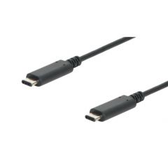 ACT SB0011 cable USB 1 m USB 3.2 Gen 1 (3.1 Gen 1) USB C Negro