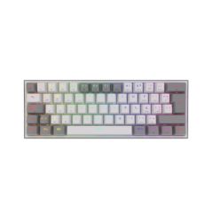 Redragon - fizz pro teclado mecanico gaming inalámbrico rgb español la blanco/gris