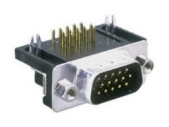 Conector macho "D" SUB. Alta densidad. Circuito impreso de 44 contactos Electro Dh 08.180/44 8430552045730