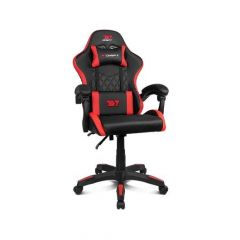 DRIFT DR35BR silla para videojuegos Silla para videojuegos de PC Asiento acolchado Negro, Rojo