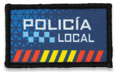 Parche Policia Local 4.2 *7.0 Cm Con Vel