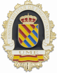 Placa - Chapa de Carteras Martinez Albainox UME Unidad Militar de Emergencia 09188