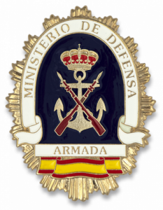 Placa - Chapa Martinez Albainox para Carteras Ministerio De Defensa Armada 09204