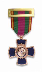 Medalla Cruz 20 Permanencia Policial