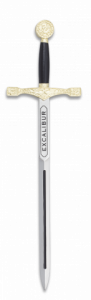 Mini Espada Excalibur Tole10 de mango y hoja Zamak 18 Cm 09353