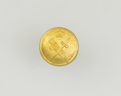 Botón Metálico para Uniforme Martinez Albainox, Guardia Civil, Tamaño de 2,2 cm 09443