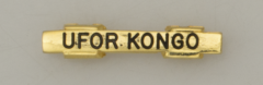 Barra de Misión Ufor Kongo Albainox, de 2,2 cm, Fabricada en Metal 09483